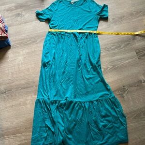 Teal Maxi Dress